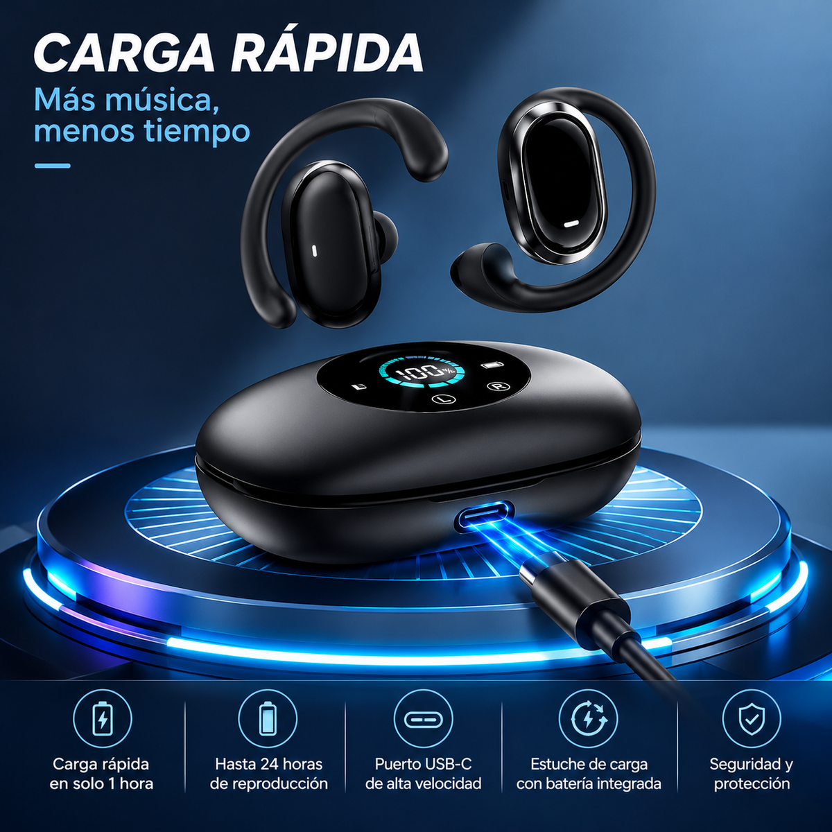 Audífono Bluetooth YX39