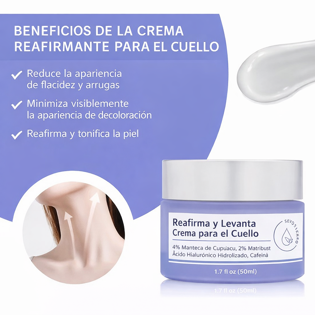 Reafirmante Para El Cuello Crema Gopure