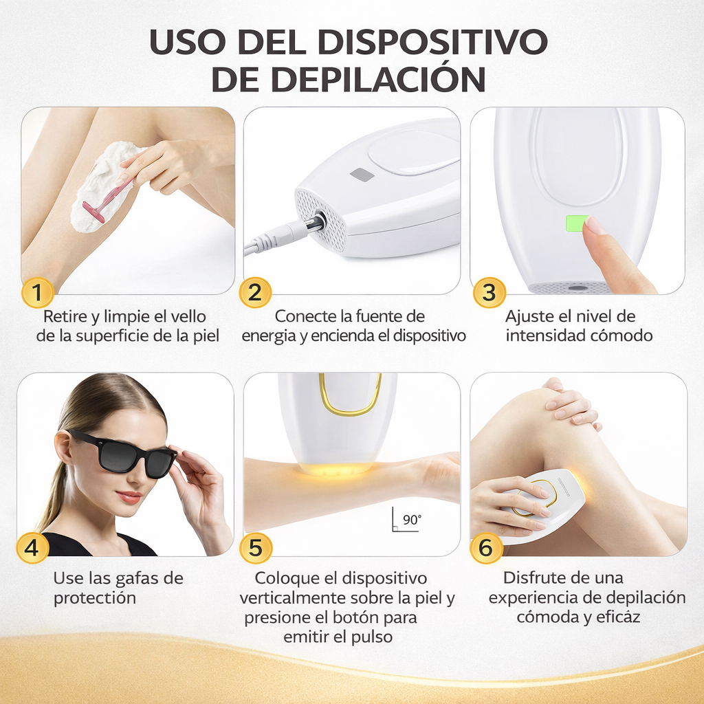 Depiladora Laser Permanente IPL