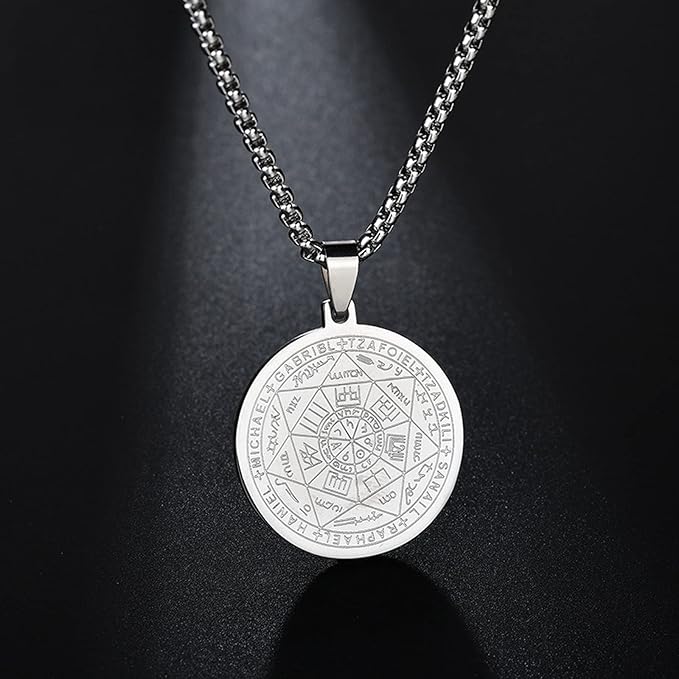 Collar Amuleto 7 Arcangeles