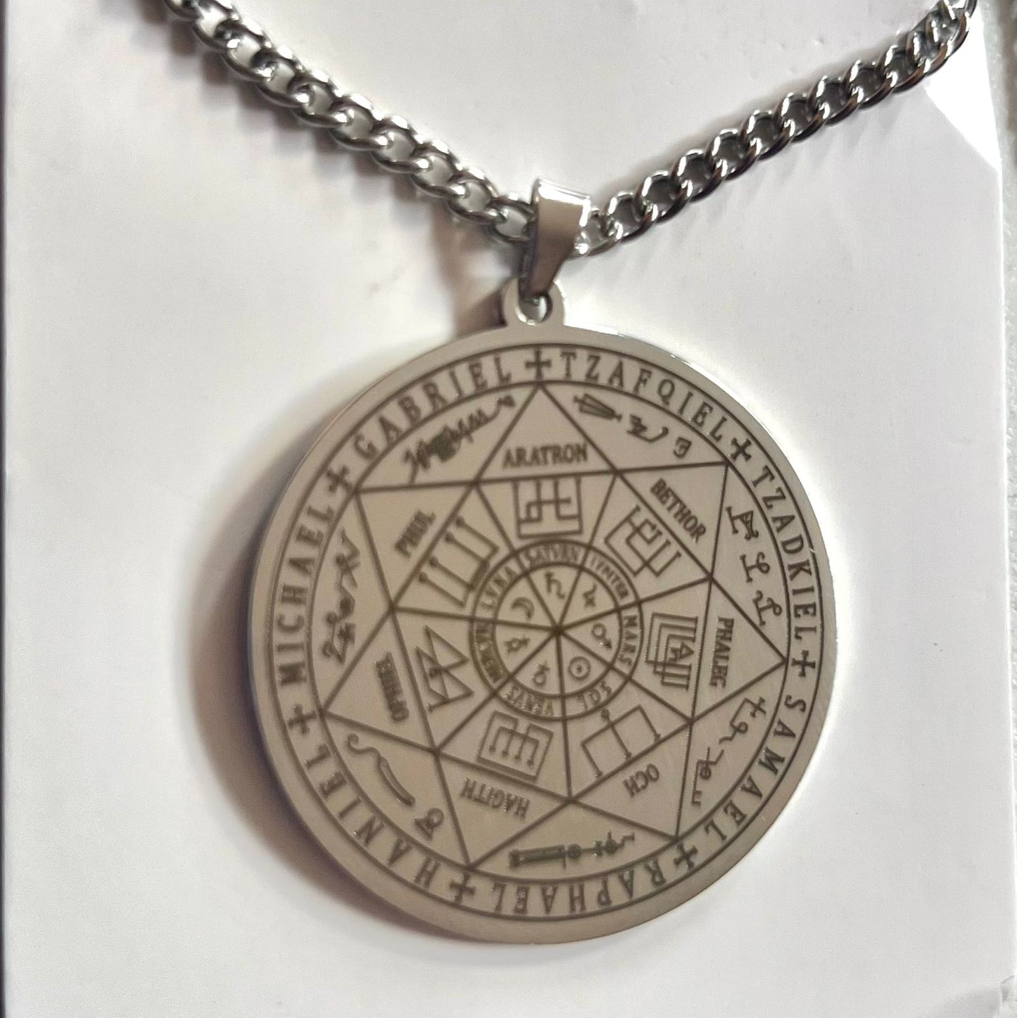 Collar Amuleto 7 Arcangeles