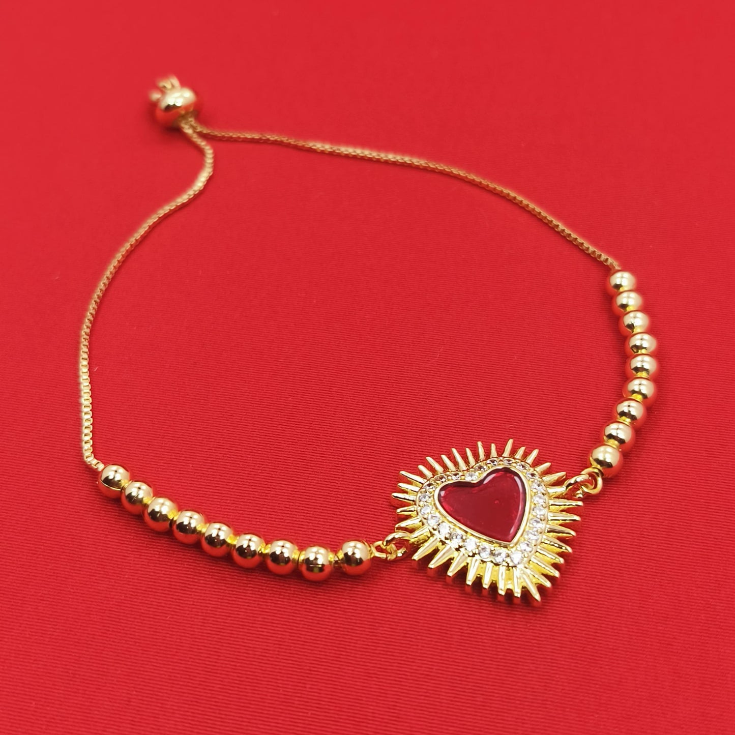 Combo Corazón de Jesús Collar y Pulsera
