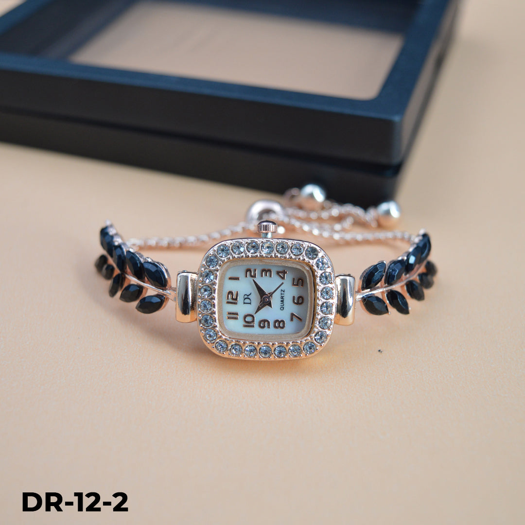 Reloj Dama Pulsera DR-12 Tipo Joya