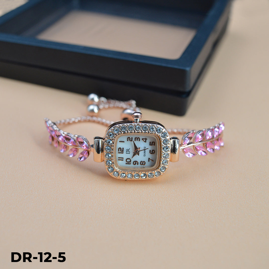 Reloj Dama Pulsera DR-12 Tipo Joya