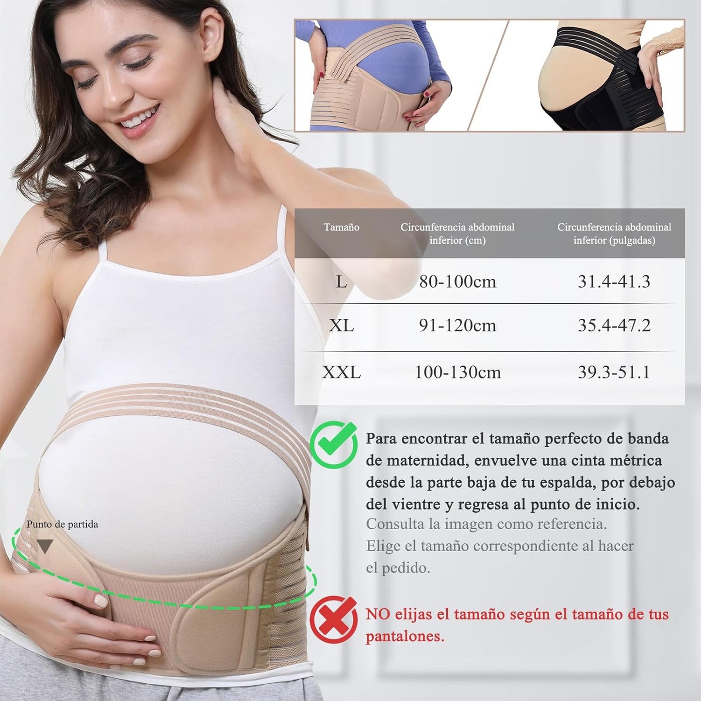 Faja Materna Prenatal Soporte