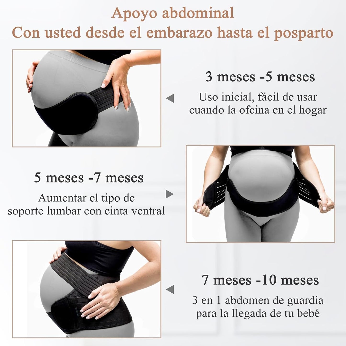 Faja Materna Prenatal Soporte