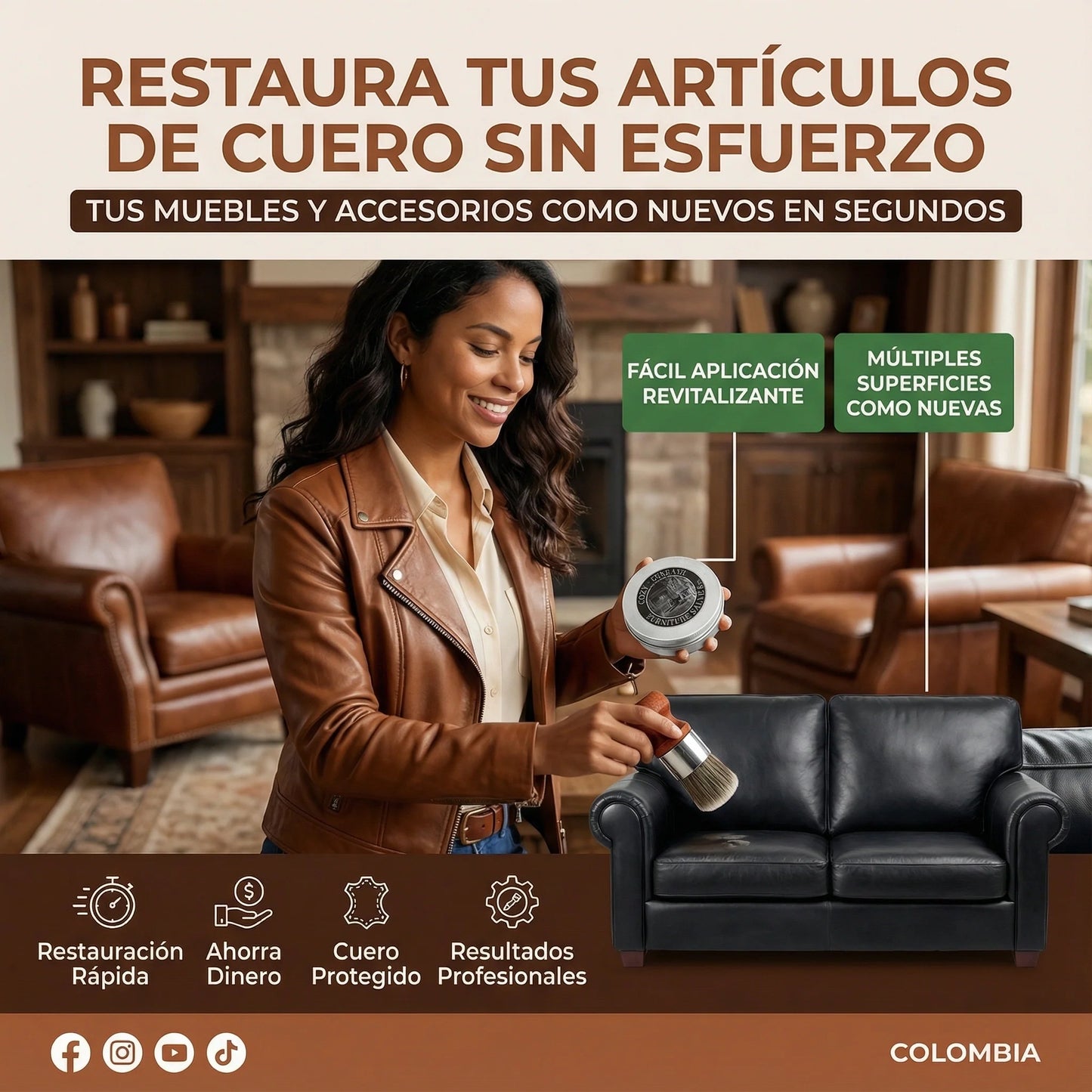 Fixleath Renovador de Cueros