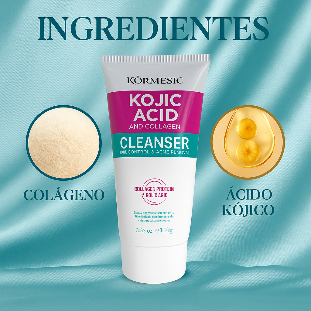 Regenerador Jabón Facial Con Acido Kojico y Colágeno
