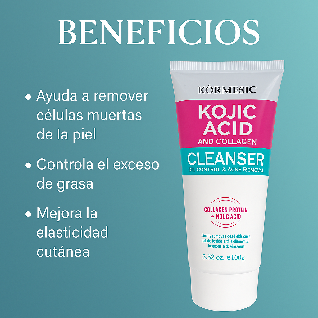 Regenerador Jabón Facial Con Acido Kojico y Colágeno