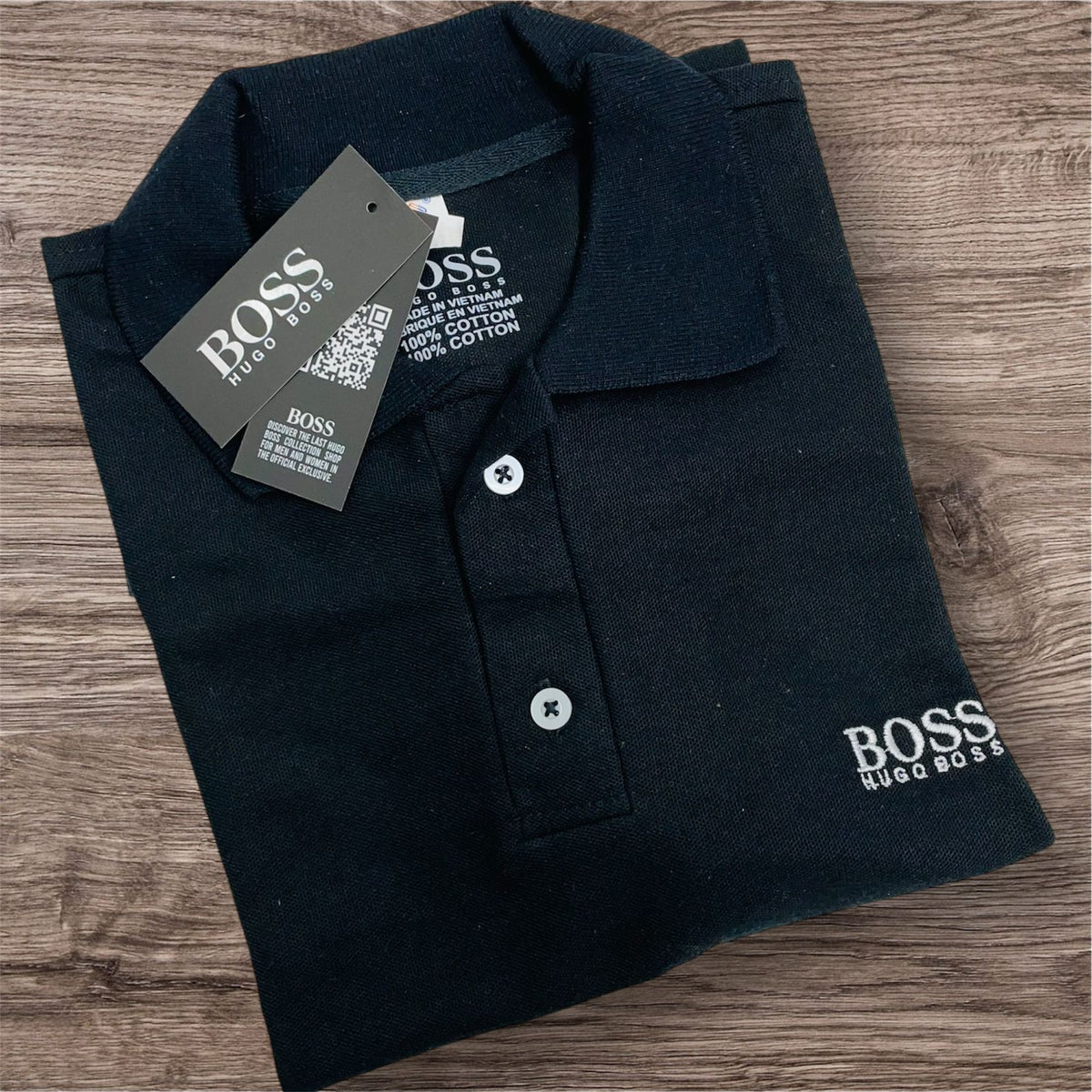 Combo Caballero: Polo Hugo Boss + Billetera y Correa Velez