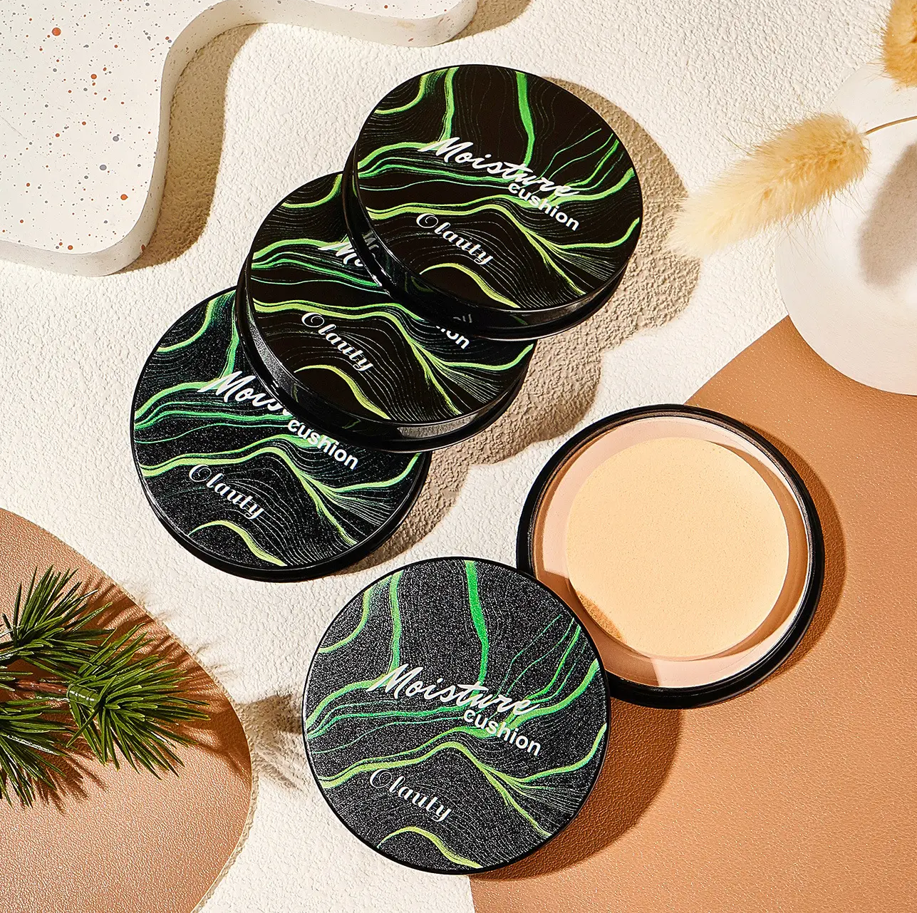 Maquillaje Polvos Rostro Moisture Cushion