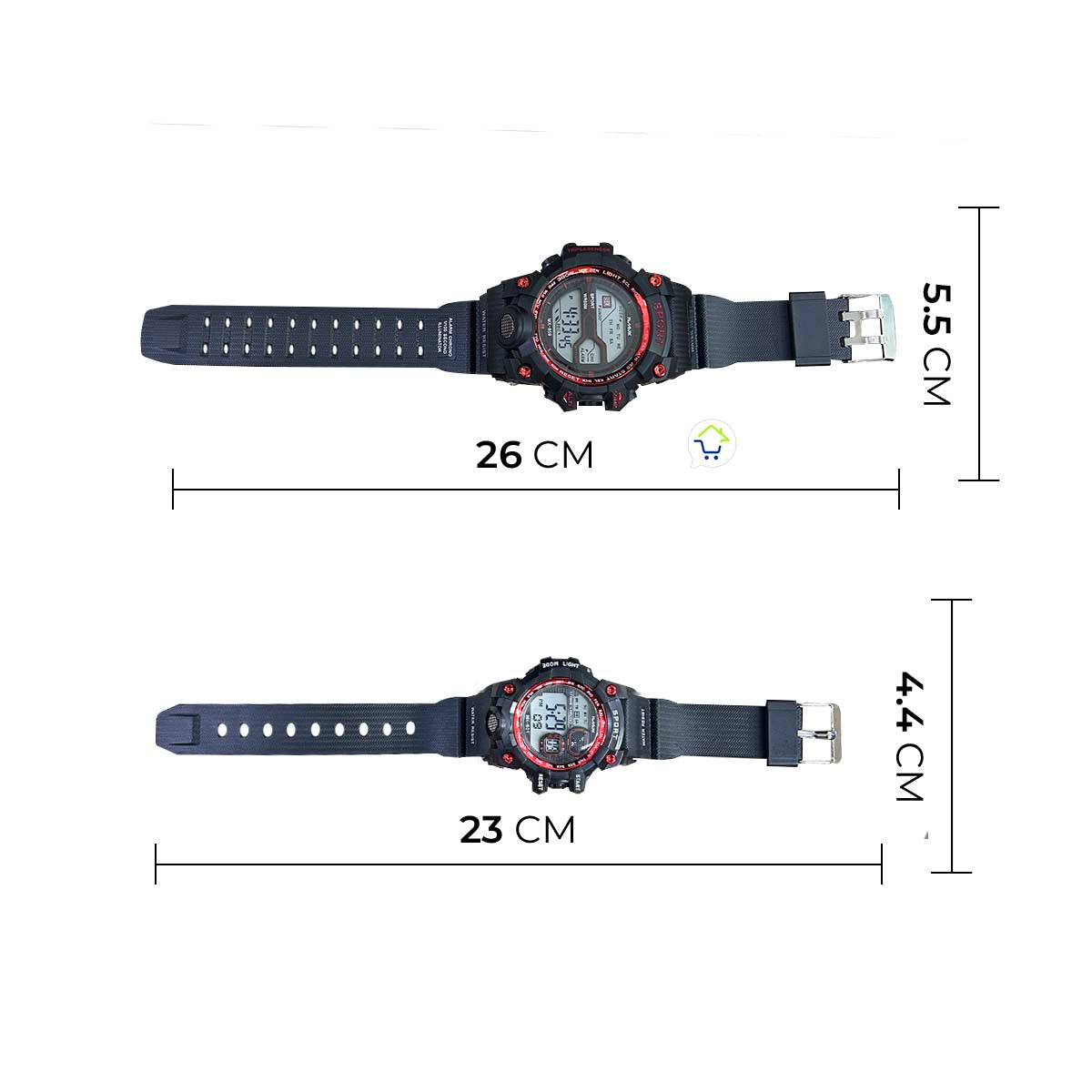 Combo Relojes Pareja Led Digital RLJX2