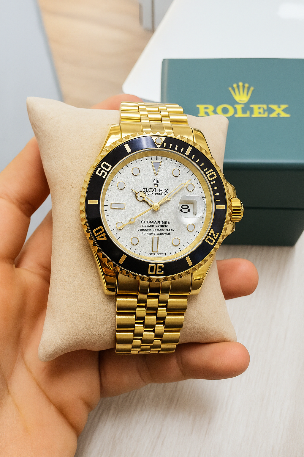 Reloj Caballero Rolex Tipo Automático + Estuche