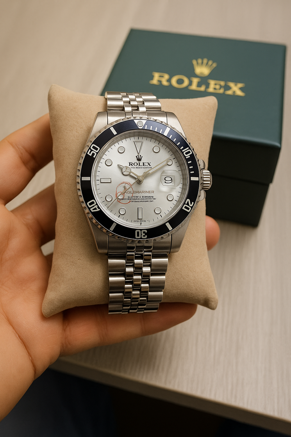 Reloj Caballero Rolex Tipo Automático + Estuche