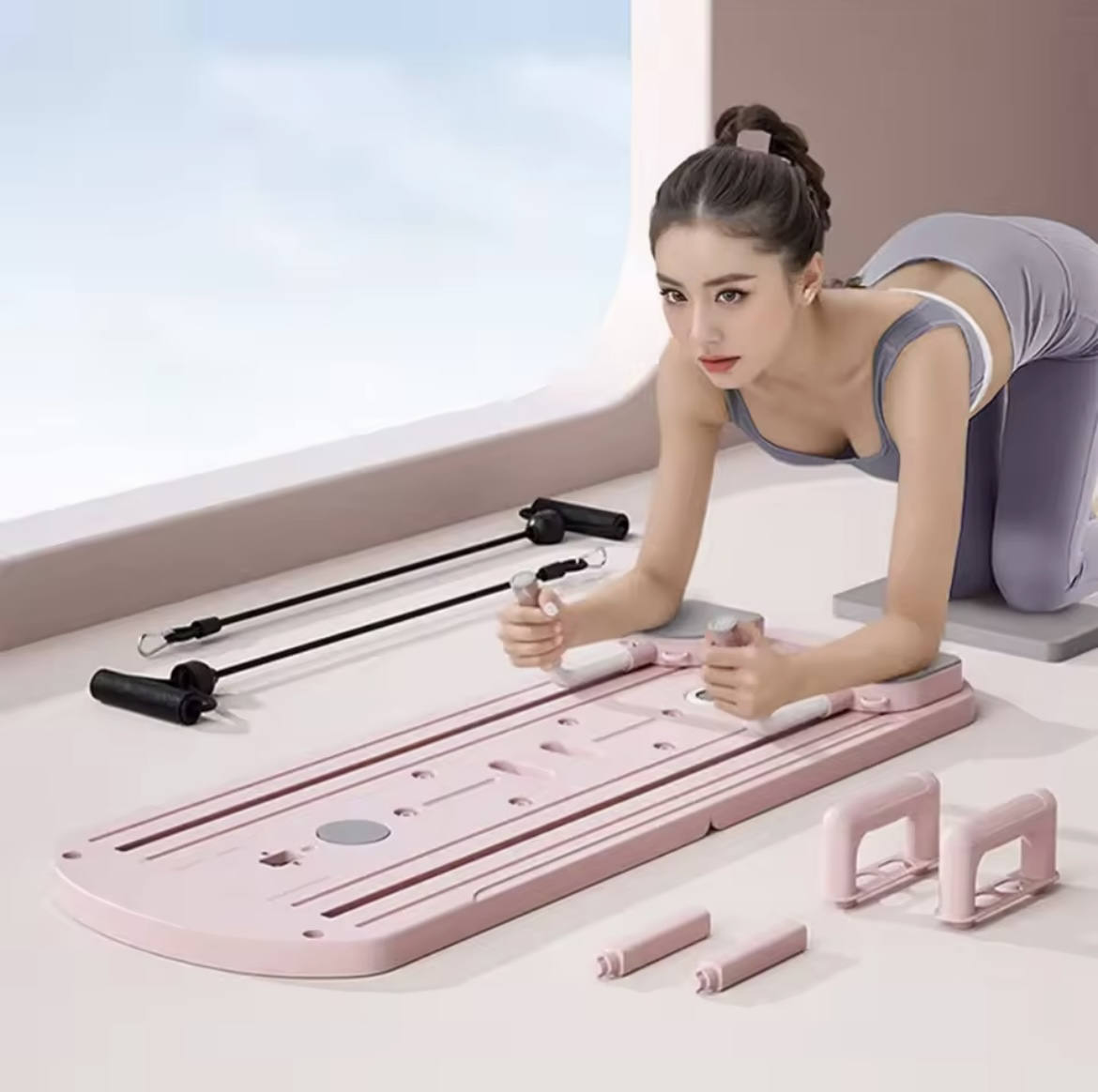 Tabla de Pilates Multifuncional Plegable