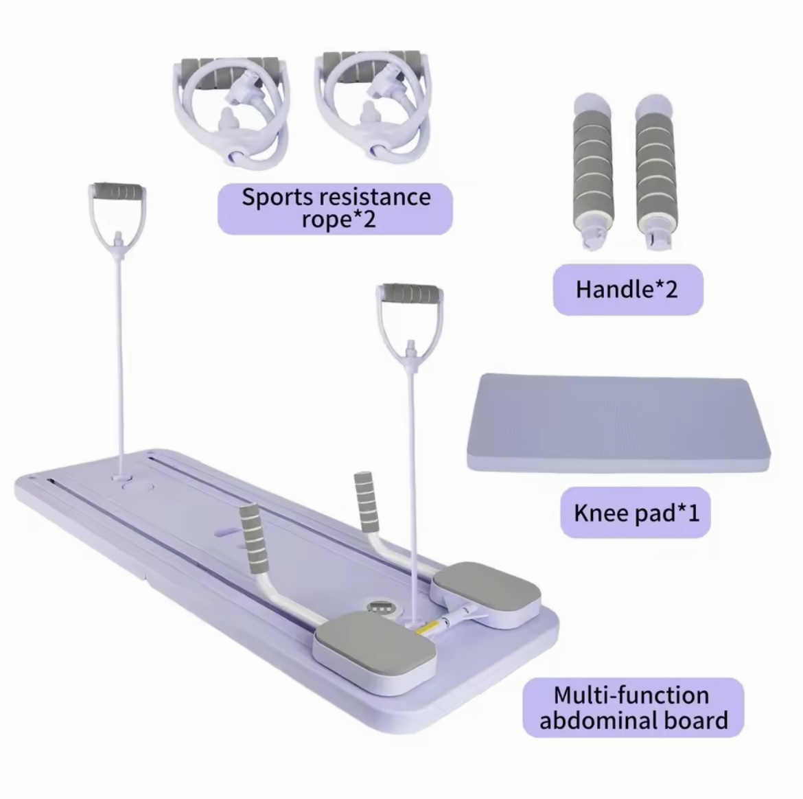 Tabla de Pilates Multifuncional Plegable
