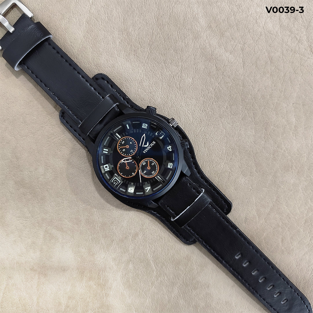 Reloj Caballero Vinicius Cuero