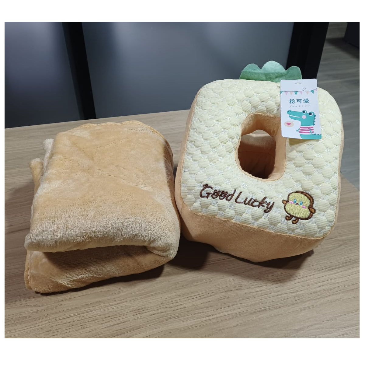 Almohada Para Bebes Con Cobija Felpa