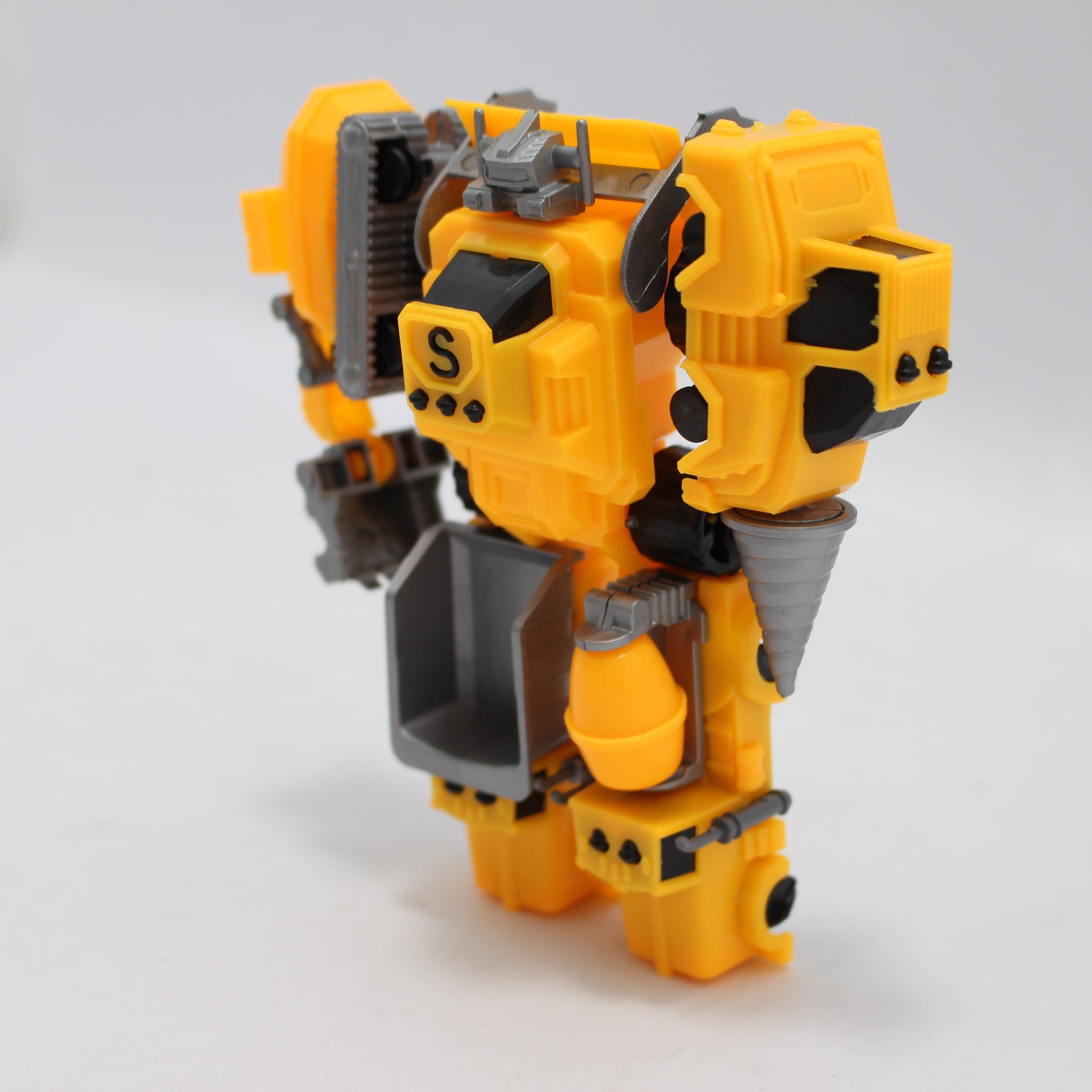 Gray helmet for bikers