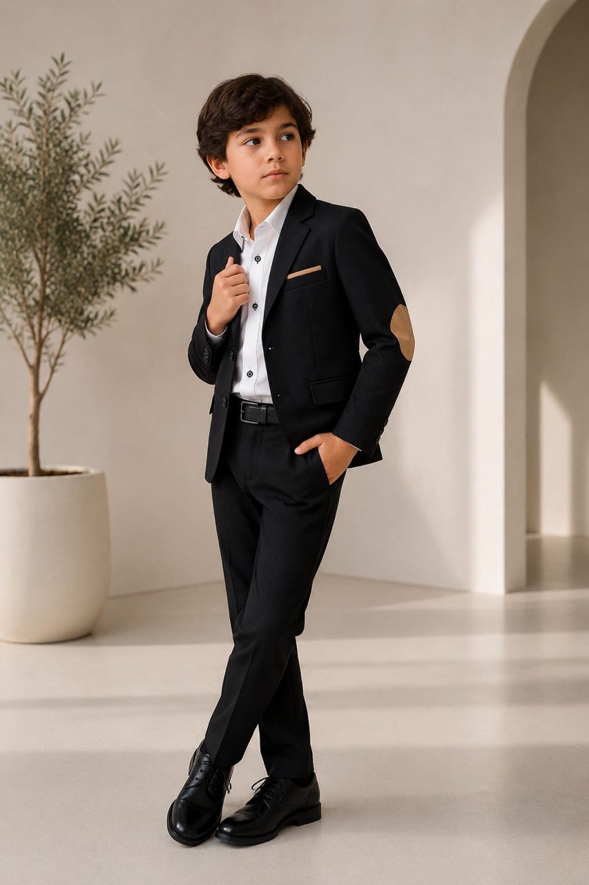 Combo Niño: Blazer, Camisa, Correa y Pantalón