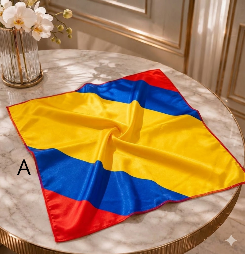 Pañoleta Colombia 70 x 70 Cms