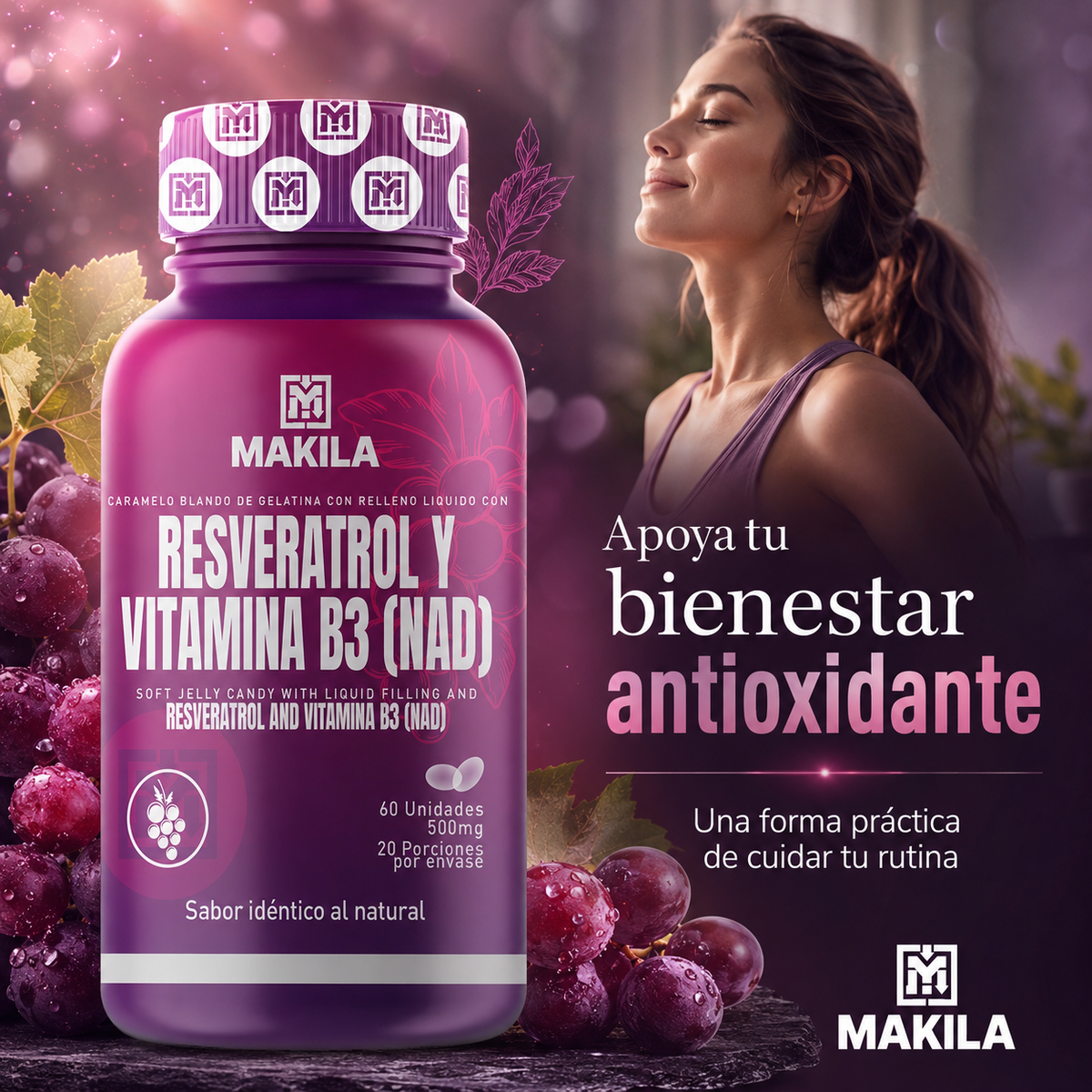 Resveratrol con Vitamina B3